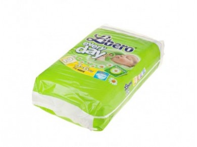 Подгузники LIBERO Everyday мини 2 (3-6кг), 50шт