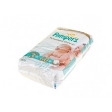 Подгузники PAMPERS Premium care midi 3 (4-9кг), 60шт