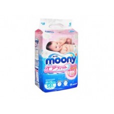 Подгузники MOONY S З (4-8кг), 81шт