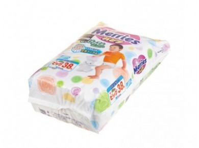 Трусики-подгузники MERRIES 5 (12-22 кг), 38шт