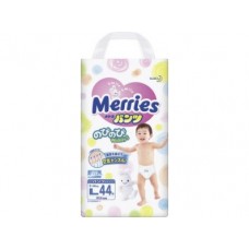 Трусики-подгузники MERRIES L 4 (9-14кг), 44шт