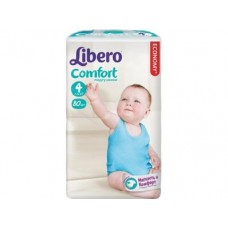 Подгузники LIBERO Comfort maxi 4 (7-14кг), 80шт