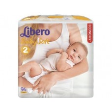 Подгузники LIBERO Baby soft mini 2 (3-6кг), 94 шт