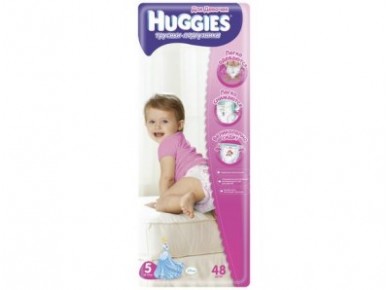 Трусики HUGGIES 5 (13-17кг), 48шт