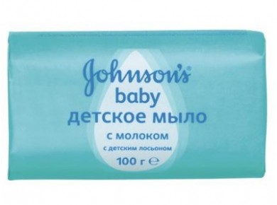 Мыло детское JOHNSON'S BABY с молоком, 100г