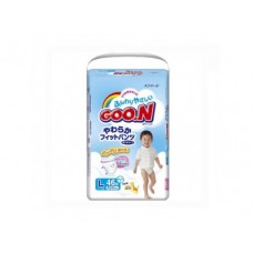 Трусики-подгузники GOON для мальчиков L 4 (9-14кг), 46шт