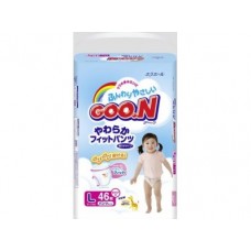 Подгузники GOON L 4 (9-14 кг), 48шт