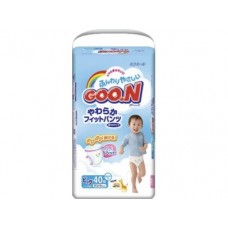 Подгузники GOON для мальчиков XL 5 (12-20 кг), 40шт
