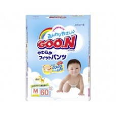 Подгузники-трусики GOON M 4 (7-12кг), 60шт