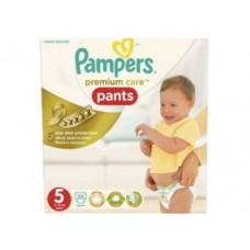 Подгузники-трусики PAMPERS Premium care junior 5 (15-18кг), 20шт