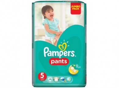 Трусики PAMPERS 5 (12-18кг), 48шт