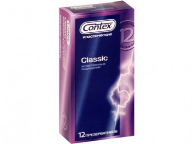 Презервативы CONTEX classic, 12 шт