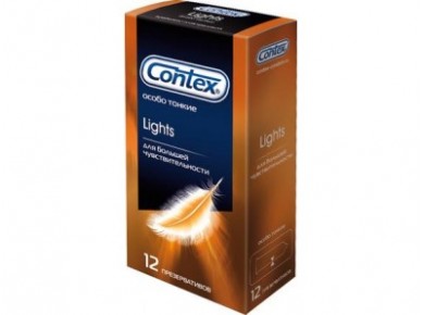 Презервативы CONTEX lights, 12 шт