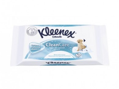 Туалетная бумага KLEENEX влажная