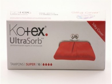 Тампоны KOTEX Super, 16шт