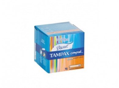 Тампоны TAMPAX compact plus, 16 шт