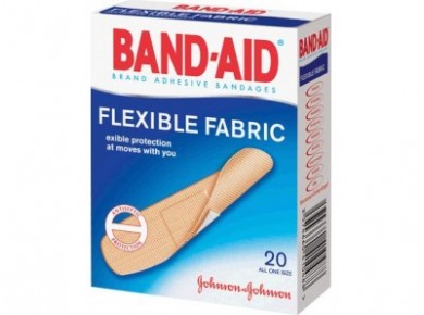 Пластырь BAND-AID&reg  эластичный, 20шт