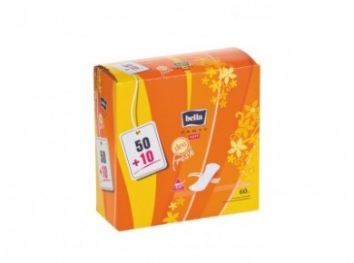 Прокладки ежедневные BELLA panty soft deo, 50+10 шт