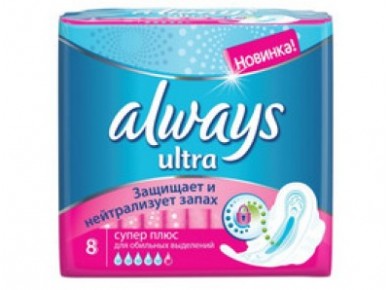 Прокладки ALWAYS ultra super plus, 10 шт