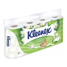 Туалетная бумага KLEENEX Нежная ромашка 3-слойная, 8рул