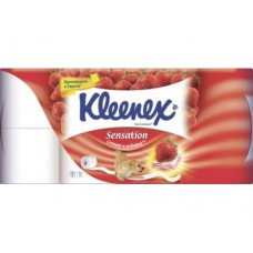 Туалетная бумага KLEENEX Сочная клубника 3сл, 8рул