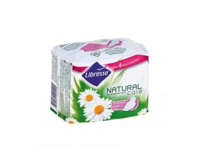 Прокладки LIBRESSE nature ultra normal, 10шт