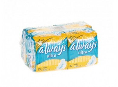 Прокладки ALWAYS ultra light, 10шт