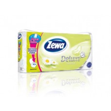 Туалетная бумага ZEWA DELUXE Ромашка, 8рул