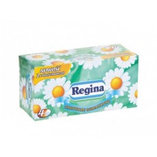 Салфетки REGINA ромашка, 120шт 4 слоя