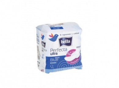 Прокладки BELLA ultra maxi blue, 9шт