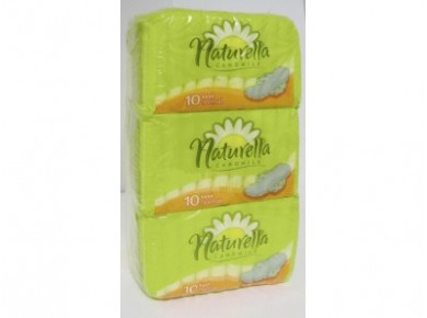 Прокладки NATURELLA Normal с крылышками, 10шт