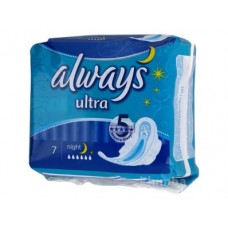 Прокладки ALWAYS ultra night, 7 шт