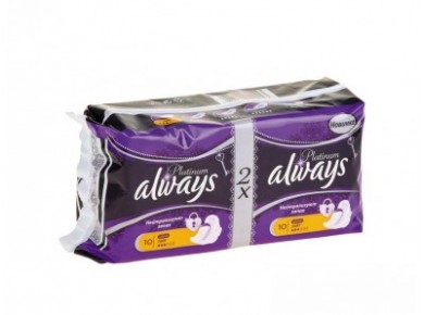 Прокладки ALWAYS ultra light platinum, 20шт