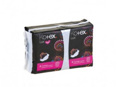 Прокладки KOTEX lux супер, 16шт