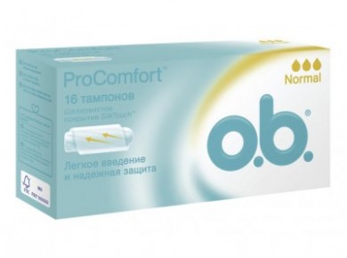 Тампоны O.B. procomfort norma, 16 шт
