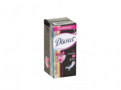 Прокладки ежедневные DISCREET Deo irresistible multiform single, 60шт