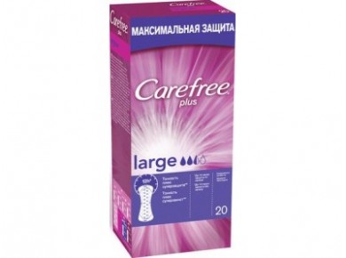 Прокладки CAREFREE maxi, 20шт