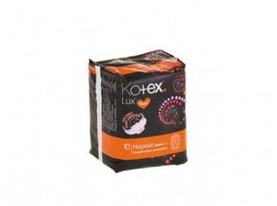 Прокладки KOTEX lux normal,10 шт