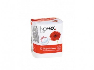 Прокладки KOTEX normal, 10шт