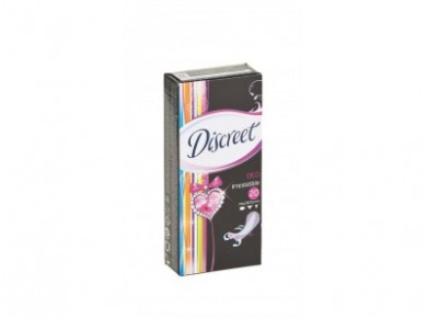 Прокладки ежедневные DISCREET deo, 20 шт