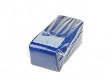 Салфетки BIG PACK однослойные синие, 25х25см