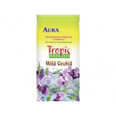 Влажные салфетки AURA Tropic Coctail, 20шт