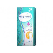 Прокладки ежедневные DISCREET водяная лилия, 20 шт