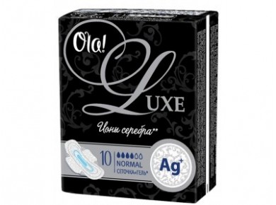 Прокладки ОLА! Ультра Люкс Ионы Серебра, 10шт