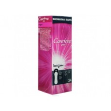 Прокладки ежедневные CAREFREE Plus Long, 24шт
