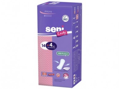 Урологические прокладки SENI LADY Micro, 14шт