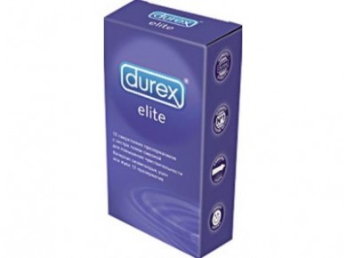 Презервативы DUREX Еlite, 12 шт