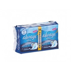 Прокладки ALWAYS ultra night duo, 14шт