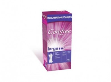 Прокладки ежедневные CAREFREE Maxi, 20шт