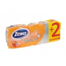 Туалетная бумага ZEWA Deluxe с ароматом персика, 8рул